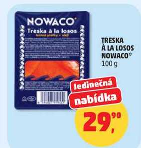 TRESKA À LA LOSOS NOWACO, 100 g 