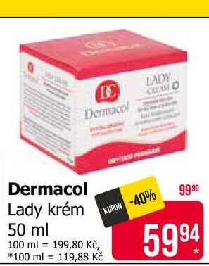 Dermacol Lady krém 50 ml