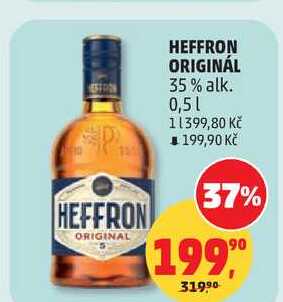 HEFFRON ORIGINÁL 35% alk., 0,5 l