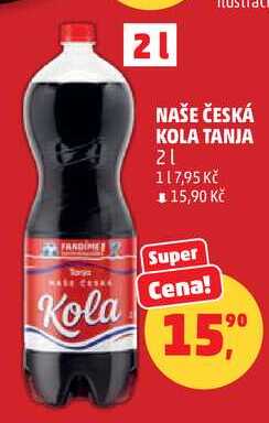 NAŠE ČESKÁ KOLA TANJA, 2 l