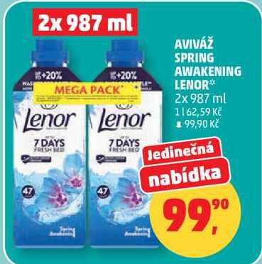 AVIVÁŽ SPRING AWAKENING LENOR, 2x 987 ml