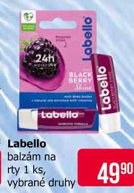 Labello balzám na rty 1 ks, vybrané druhy