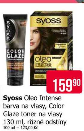 Syoss Oleo Intense barva na vlasy