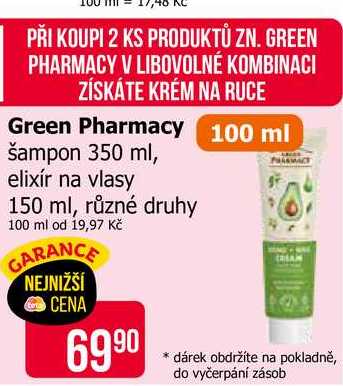 Green Pharmacy šampon 350 ml