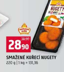 SMAŽENÉ KUŘECÍ NUGETY 220 g