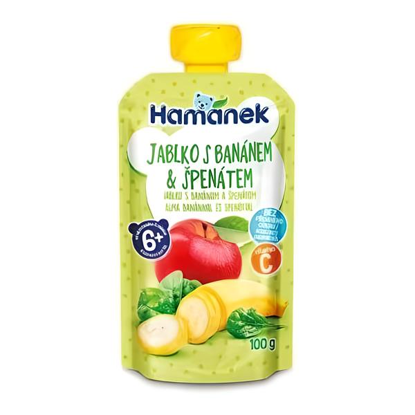 Hamánek Jablko banán špenát