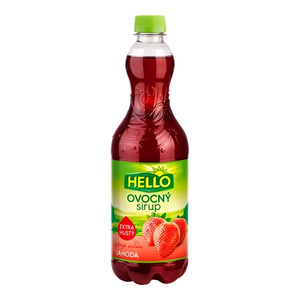 Hello ovocný sirup extra hustý Jahoda
