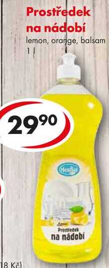 Prostředek na nádobí, 1 l