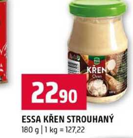 ESSA KŘEN STROUHANÝ 180 g