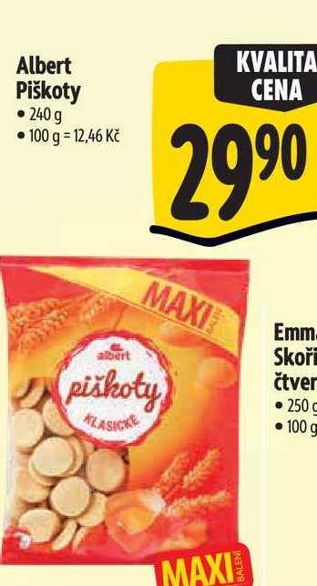 Albert Piškoty  240g 