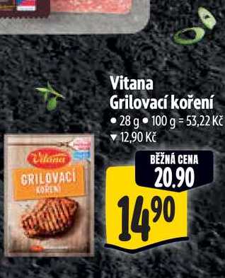  Vitana Grilovací koření 28 g  