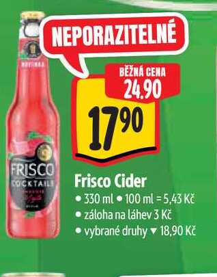 Frisco Cider 330 ml