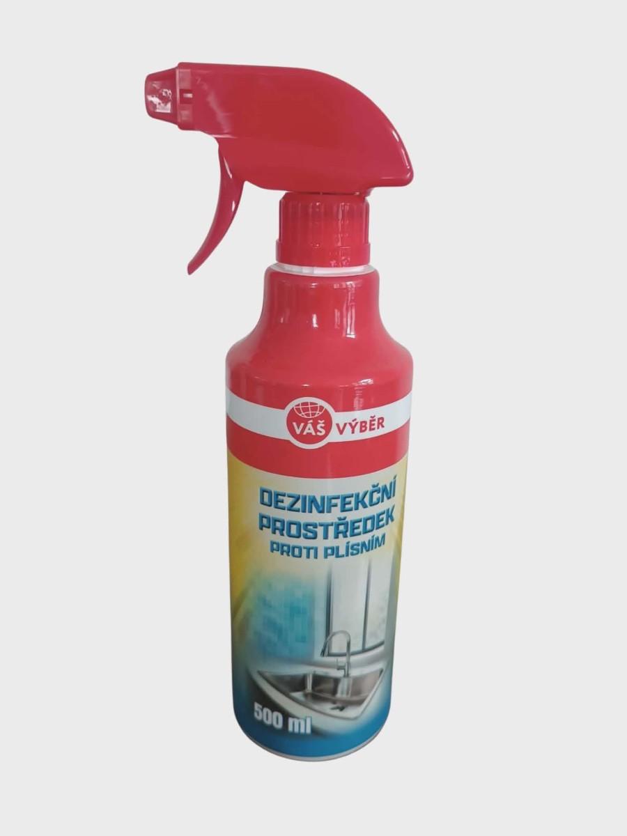VÁŠ VÝBĚR Dezinfekční prostředek proti plísni, 500 ml