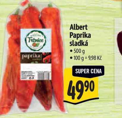 Albert Paprika sladká 500 g