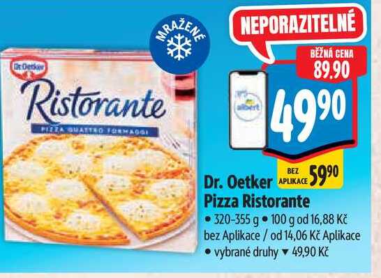 Dr. Oetker Pizza Ristorante 320-355 g
