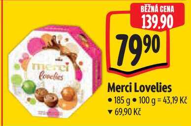 Merci Lovelies, 185 g