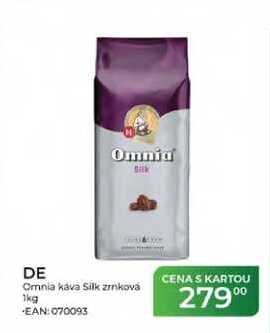 DE Omnia káva Silk zrnková 1kg  