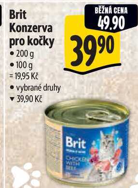 Brit Konzerva pro kočky, 200 g