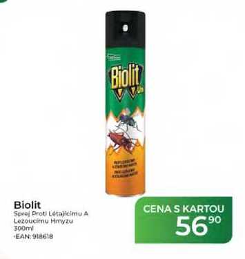 Biolit Sprej Proti Létajícímu A Lezoucímu Hmyzu 300ml