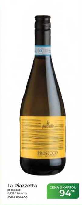 La Piazzetta prosecco 0,751 frizzante