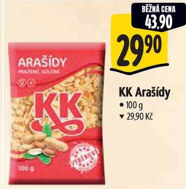 KK Arašídy, 100 g