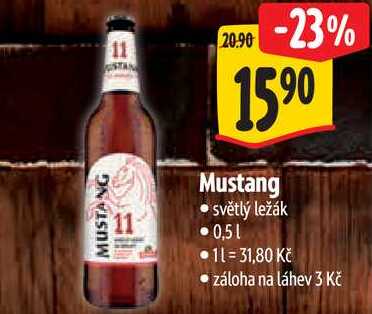 Mustang, 0,5 l