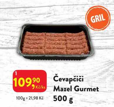 Čevapčiči Mazel Gurmet 500g