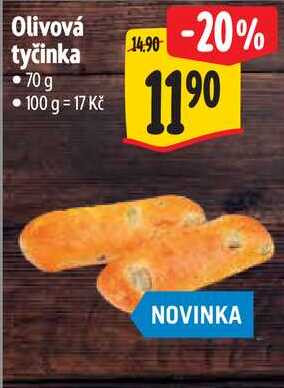 Olivová tyčinka, 70 g 