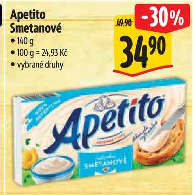 Apetito Smetanové, 140 g