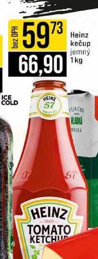Heinz kečup jemný 1kg