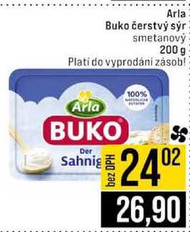Arla Buko čerstvý sýr smetanový 200 g