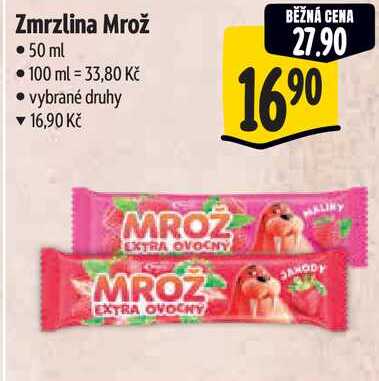 Zmrzlina Mrož, 50 ml