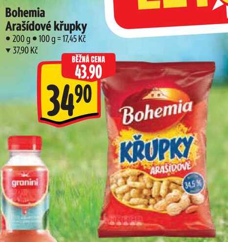 Bohemia Arašídové křupky, 200 g  
