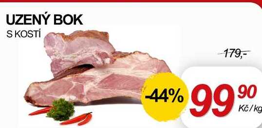 UZENÝ BOK S KOSTÍ, 1 kg