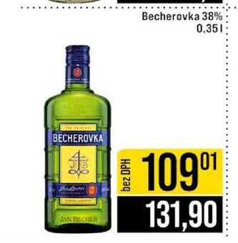 Becherovka 38% 0,35l