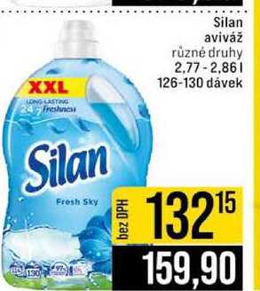 Silan aviváž různé druhy 2,77-2,86l 126-130 dávek 