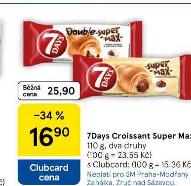 7Days Croissant Super Max, 110 g