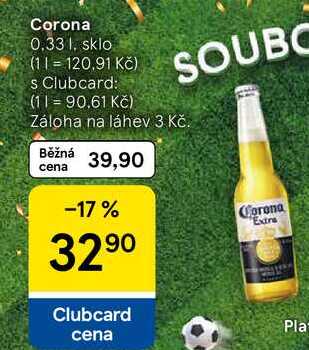 Corona, 0.33 l