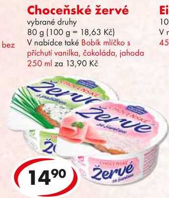 Choceňské žervé, 80 g