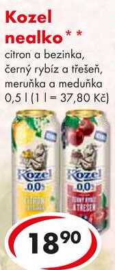 Kozel nealko, 0,5 l