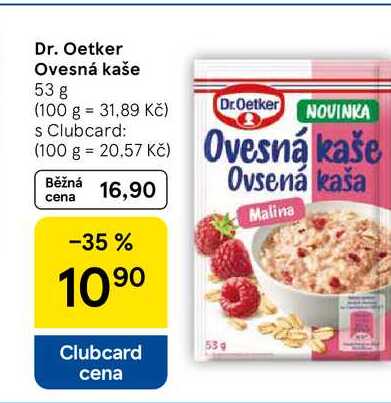 Dr. Oetker Ovesná kaše, 53 g