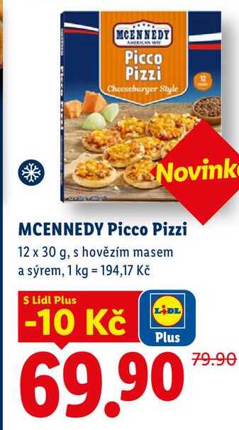 MCENNEDY Picco Pizzi, 12x 30 g  