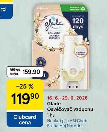 Glade Osvěžovač vzduchu, 1 ks
