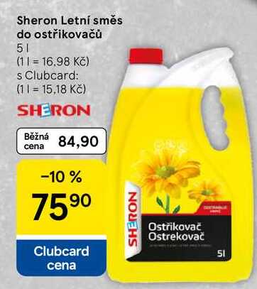 Sheron Letní směs do ostřikovačů, 5 l 