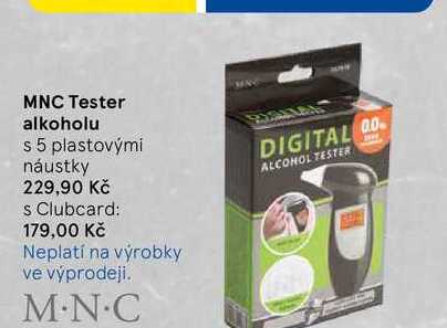 MNC Tester alkoholu s 5 plastovými náustky