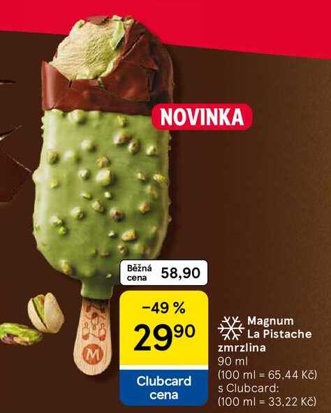 Magnum La Pistache zmrzlina, 90 ml