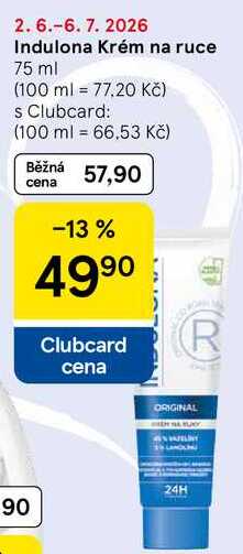 Indulona krém na ruce, 75 ml