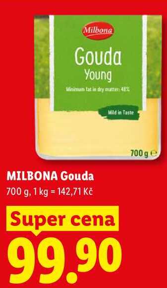 MILBONA Gouda, 700 g 