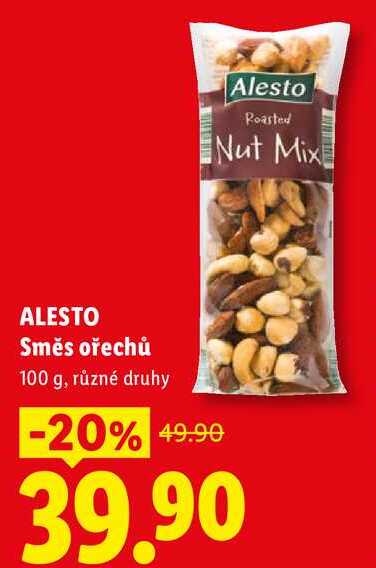 ALESTO Směs ořechů, 100 g 