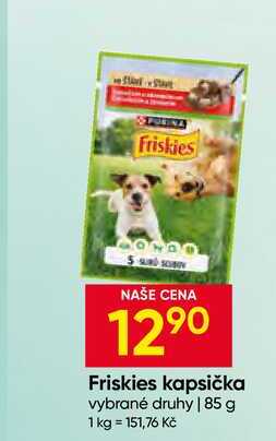 Friskies kapsička vybrané druhy 85 g 